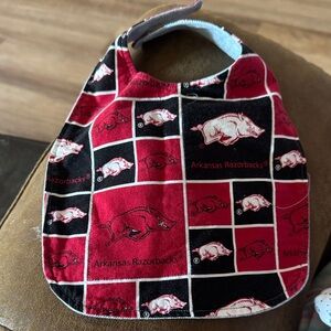 Arkansas Razorbacks Baby Bib